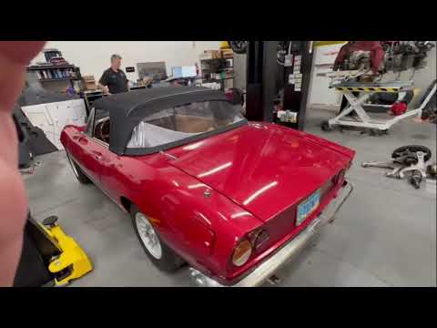 1967 Fiat Dino spider assembled