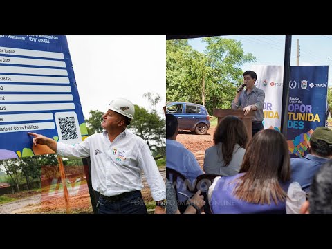 GOBERNACIÓN SUPERVISA OBRAS EN GRAL. DELGADO Y APUNTA A 50 INAUGURACIONES