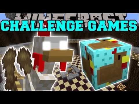 Minecraft: MUTANT TURKEY CHALLENGE GAMES - Lucky Block Mod - Modded Mini-Game Popul