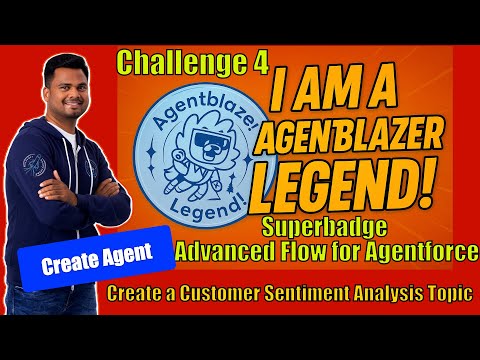 Agentblazer Legend : Superbadge: Advanced Flow for Agentforce | Challenge 4 #agentblazerlegend