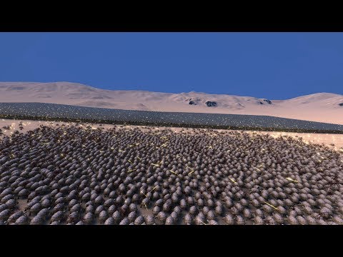 30000 GERMAN SOLDIERS vs  1000 SAVAGE TORTOISES - Ultimate Epic Battle Simulator