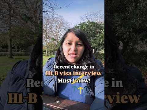 Are H1B visa interviews now happening twice on the same day?