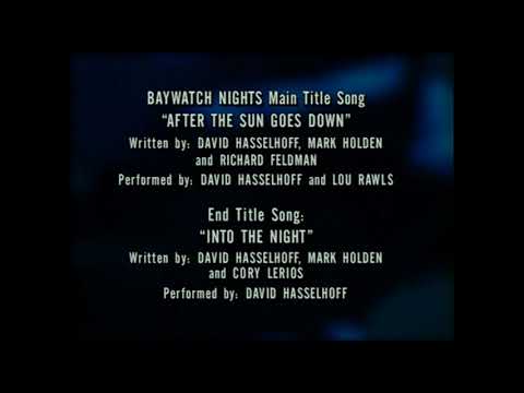 David Hasselhoff - Into The Night (Baywatch Nights End Title Song) - Extended Mix