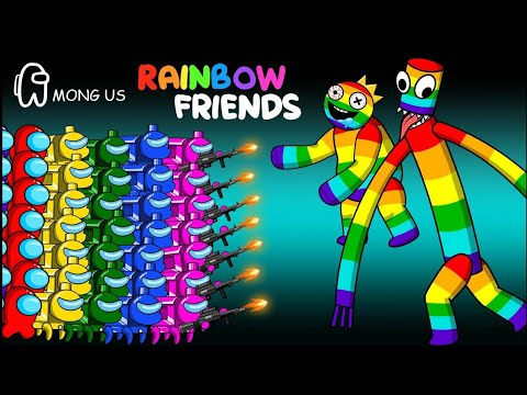 어몽어스 & Choo Choo Charles VS Rainbow Friends Monster Transform | AMONG US ANIMATION