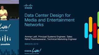 Modern Data Center Design for Media and Entertainment Networks