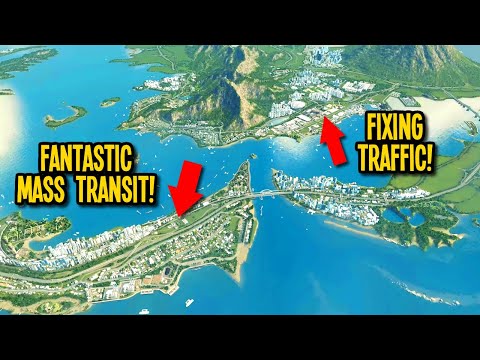 How I Fixed My City's Traffic Nightmare in Cities Skylines