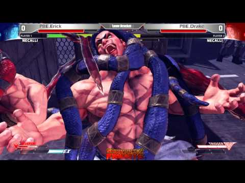 [ PlayBookTV SFV SRK Friday#9 5.6.16] PBE.Drake(Necalli) Vs PBE.Erick(Necalli)