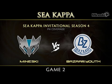 Mineski vs Team Bazaar.Youth | Game 2 | SEA Kappa Invitational | PH Coverage