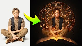 Create a Magical Book Portal Effect in Photoshop - Fantasy Design Tutorial