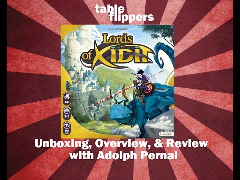 Lords of Xidit Unboxing, Overview & Review!