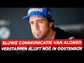 Sluwe communicatie van Alonso tijdens race voorkomt penalty, Verstappen blijft nog in Oostenrijk