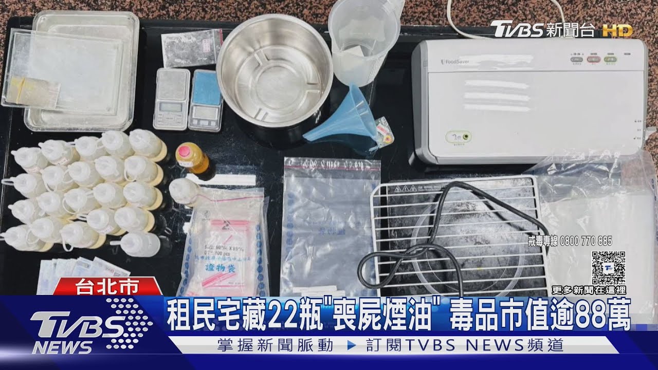喪屍煙彈製毒師　跳窗躲畫家倉庫　警圍捕