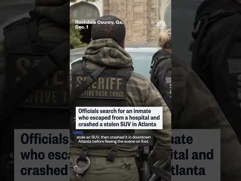 Georgia officials search for escaped inmate