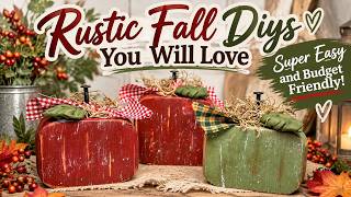 Fun & Easy Fall DIYs Using Things You Already Have! 🍁 Budget-Friendly