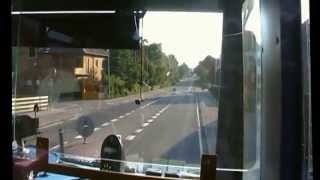 preview picture of video 'En køretur med bussen gennem Gislev den 21 juli 2010 (en kamera-rystende oplevelse)'