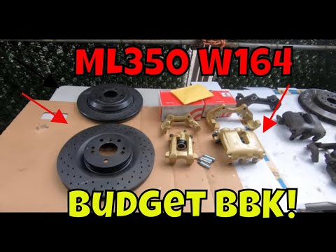 Mercedes ML350 W164 Big Brake Upgrade!