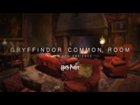 Gryffindor Common Room | Harry Potter Ambience and Music | 1 hour