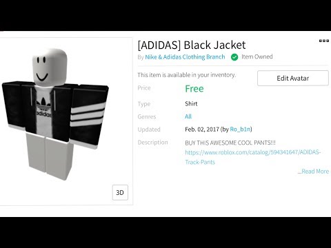 How To Get Free Adidas In Roblox