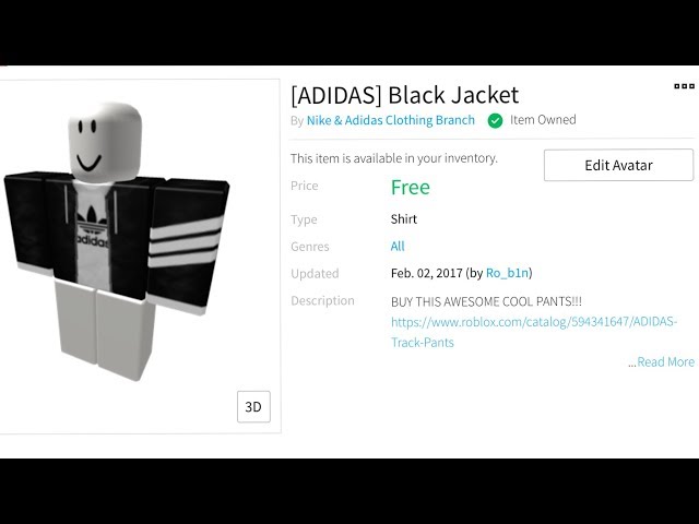 How To Get Free Adidas Clothes On Roblox - free items how to get all of the free shirts and pants roblox