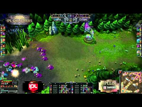 aAa vs CLG EU - Game 1 - IPL4 Qualifiers - League of Legends