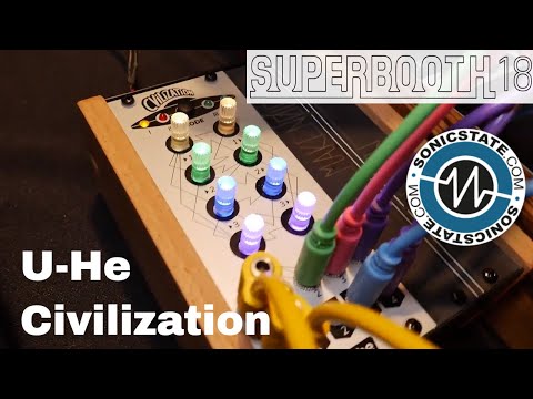 Superbooth 2018 - U-He CVilization Eurorack Module