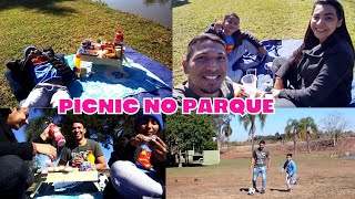 PICNIC NO PARQUE CAFE DA MANHA NO PARQUE