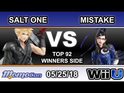 Momocon 2018 - EMG | Mistake (Bayonetta) Vs. FS | Salt One (Cloud) Top 96 Winners R3