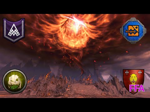 A "Friendly" Free For All! (Total War: Warhammer 3 Multiplayer)