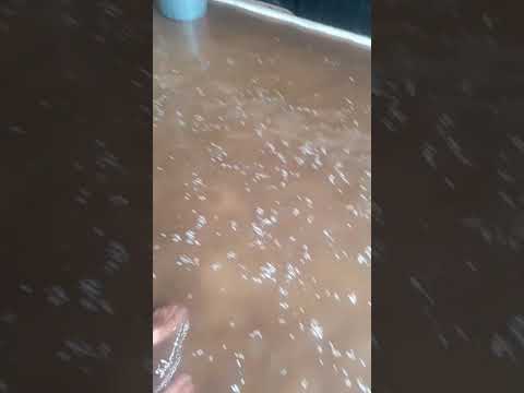 Una fuerte granizada cayó en Falda del Carmen