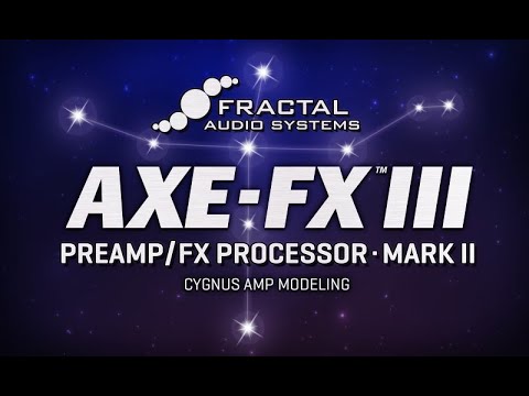 Axe Fx III Firmware 16 "Cygnus"
