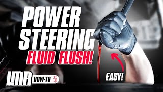 How To Flush & Bleed Power Steering Fluid System