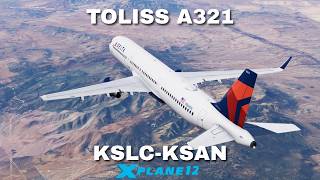 TOLISS A321 | Delta Virtual Ops | KSLC-KSAN | Real Airline Pilot |