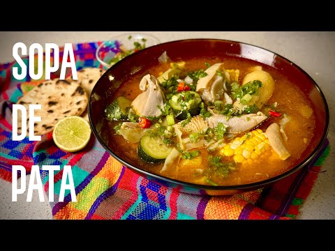 SOPA DE PATA | One of El Salvador’s MOST POPULAR soup recipes