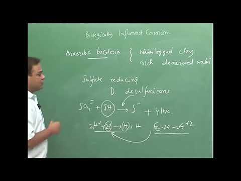 Lecture-34 Biologically influenced corrosion, liquid metal attack #swayamprabha #CH35SP