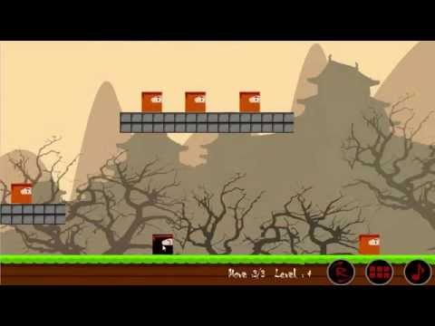 How to pass level 4 game Ninja Invincible - best ninja games 2014
