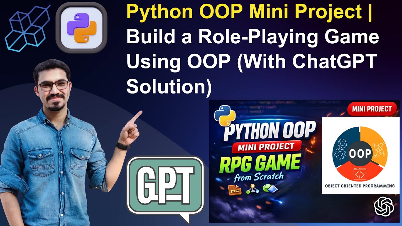 Python OOP Mini Project | Build a Role-Playing Game Using OOP (With ChatGPT Solution)
