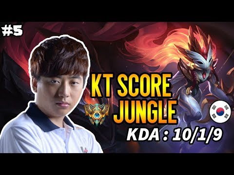 KT SCORE - GOD Kindred Jungle - Korean Challenger Season 8