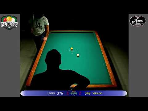 1 DICEMBRE 2022 - LOPEZ VS VIRAGO   - LIVE DAL PALABILIARDO RHO