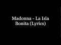 Madonna - La Isla Bonita (Lyrics HD)