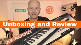 Video thumbnail for Unboxing / Review M-Audio Keystation 49es and First Impressions by Roman Noble