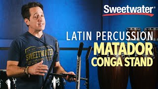Video thumbnail for Latin Percussion Matador Custom Conga Basket Stand Demo by Sweetwater