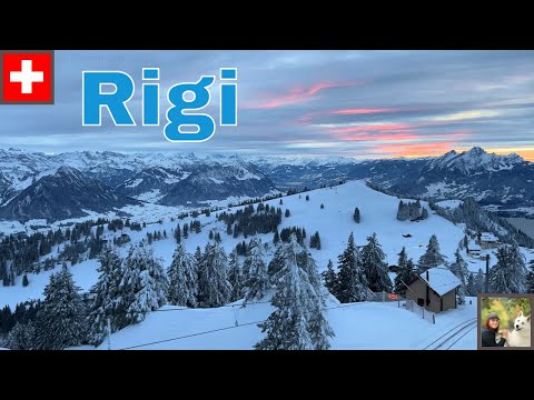 Die schönsten Ausflugsziele der Schweiz im Winter - Rigi Kulm 4K