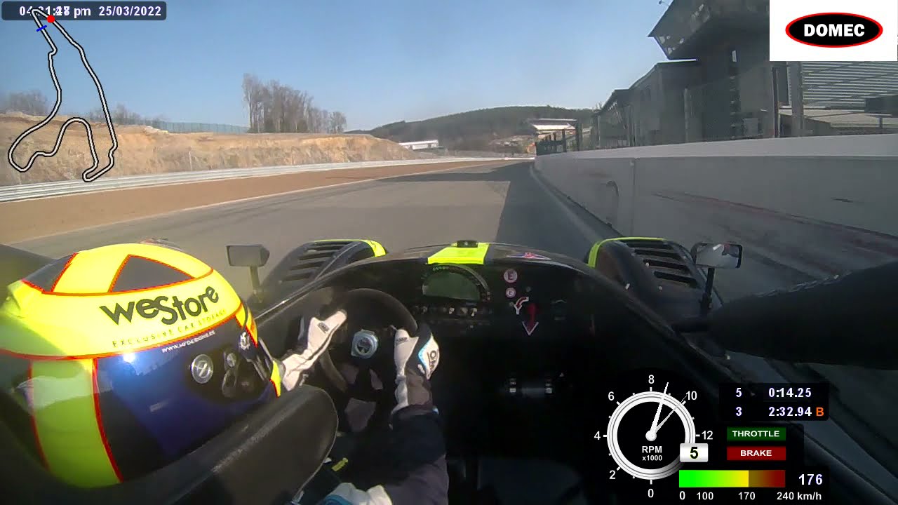 Onboard a Radical SR3 RSX at Spa 1 Onboard a Radical SR3 RSX at Spa