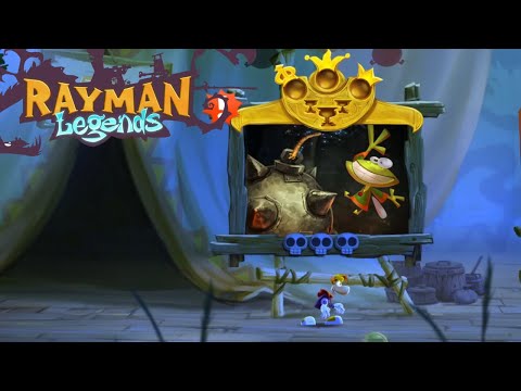 Rayman Legends 100% Guide - Part 8 - Dungeon Chase