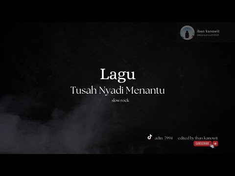 Tusah nyadi menantu slow rock #laguiban #lagubaruiban #laguiban2025 