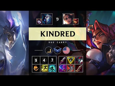Kindred ADC vs Samira - NA Diamond Patch 25.15