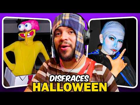 VIENDO SUS DISFRACES DE HALLOWEEN