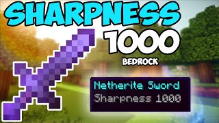 How to Get a Sharpness 1000 Sword In Minecraft Bedrock
