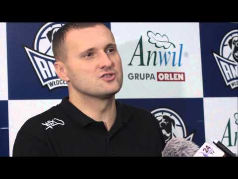 Trener Anwilu Włocławek Mariusz Niedbalski przed sezonem 2014/2015 - 02.09.2014