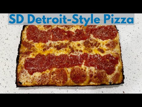 Sourdough Detroit-Style Pizza (Inspired by Buddy's)